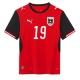 Billige Fotballdrakt Østerrike Nicolas Seiwald #6 Replika Hjemmedrakt VM 2026 Kortermet Billige Fotballdrakt Østerrike Nicolas Seiwald #6 Replika Hjemmedrakt VM 2026 Kortermet